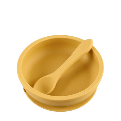 Silicone Suction Baby Bowl with Spoon