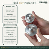 MOOGCO Silver Nursing Cups 925k Silver (Classic)