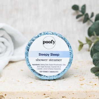Poofy Organics Sleepy Sleep Shower Steamer – Lavender Chamomile