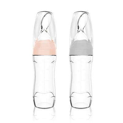 Haakaa Silicone Baby Food Dispensing Spoon – Leak-Proof Travel Feeding Spoon