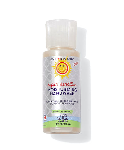California Baby Super Sensitive Hand Wash – Fragrance-Free Moisturizing Cleanser for Sensitive Skin