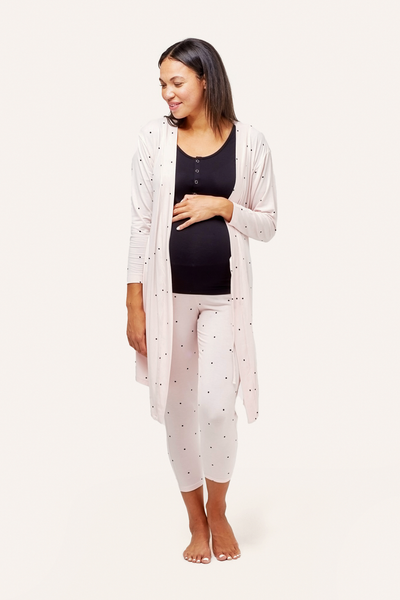 NOM Maternity Second Skin Robe