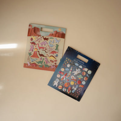 Reusable Puffy Sticker Book for Kids