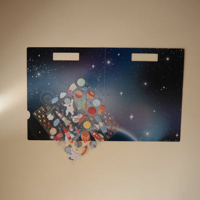 Reusable Puffy Sticker Book for Kids