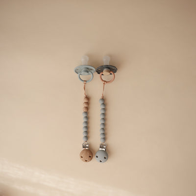 Mushie Eva Silicone Pacifier Clip