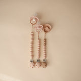 Mushie Luna Silicone Pacifier Clip