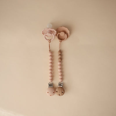Mushie Eva Silicone Pacifier Clip