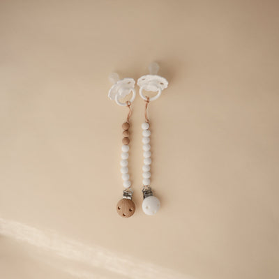 Mushie Eva Silicone Pacifier Clip