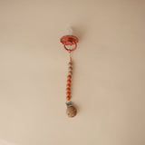 Mushie Eva Silicone Pacifier Clip
