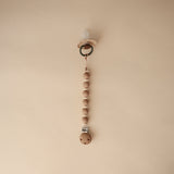 Mushie Luna Silicone Pacifier Clip