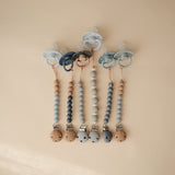 Mushie Eva Silicone Pacifier Clip