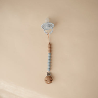 Mushie Eva Silicone Pacifier Clip