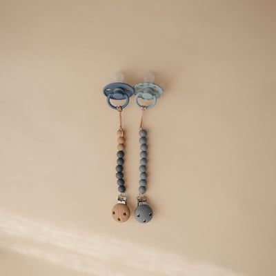 Mushie Eva Silicone Pacifier Clip