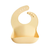 Mushie Silicone Baby Bib – Adjustable Catch-All Bib