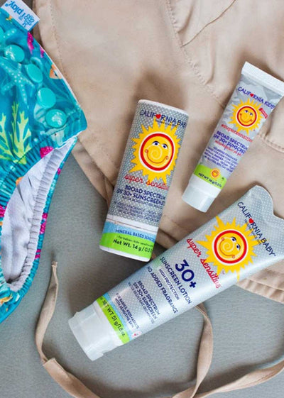 California Baby Super Sensitive Mineral Sunscreen SPF 30+ – Fragrance-Free Sun Protection for Sensitive Skin