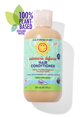 California Baby Swimmer’s Defense Conditioner – Lemongrass & Gardenia Hydrating Hair Care