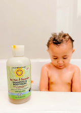 California Baby Tea Tree & Lavender Shampoo & Bodywash – Refreshing Scalp Care