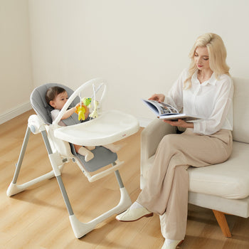 Adjustable High Chair – Grows with Your Child, Easy to Clean & Portable