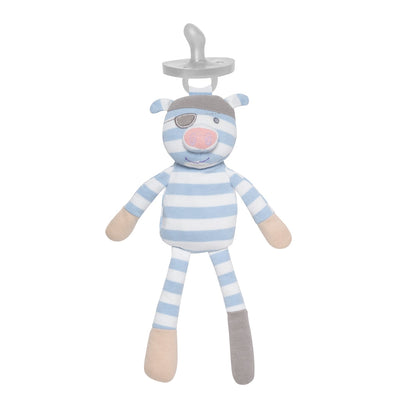 Apple Park Pirate Pig Organic Cotton Pacifier Buddy