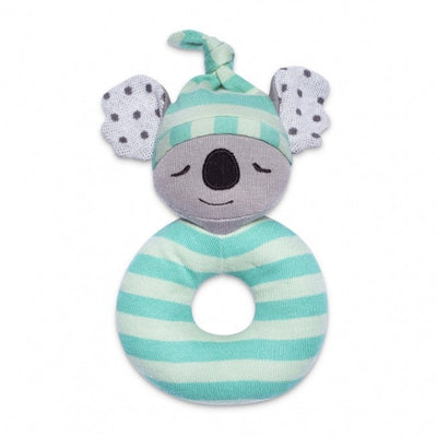 Apple Park Kozy Koala Organic Cotton Teething Rattle