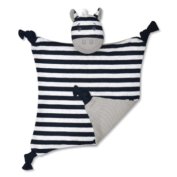 Apple Park Ziggy Zebra Organic Cotton Blankie
