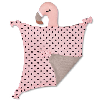 Apple Park Franny Flamingo Organic Cotton Blankie