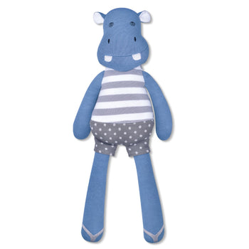 Apple Park JoJo Hippo Organic Cotton Plush Toy