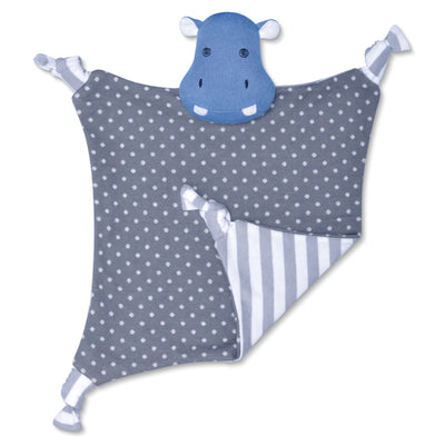 Apple Park JoJo Hippo Organic Cotton Blankie