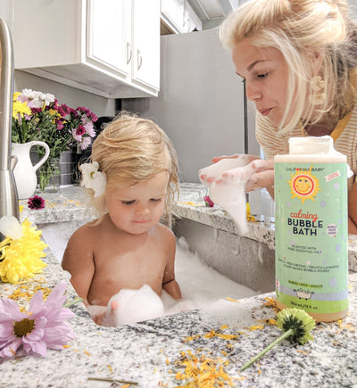 California Baby Calming Baby Bedtime Gift Set