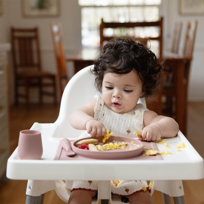 Ezpz Tiny Plate – Promoting Self-Feeding and Utensil Use