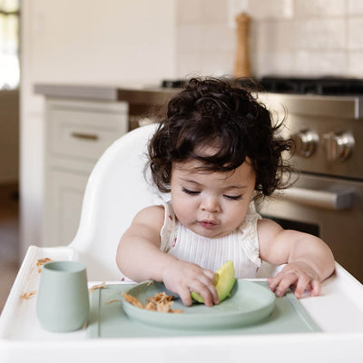 Ezpz Tiny Plate – Promoting Self-Feeding and Utensil Use