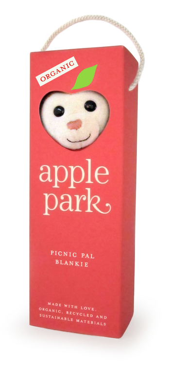 Apple Park Monkey Picnic Pal Blankie (in box)