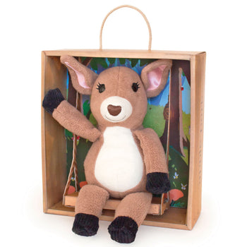 Apple Park Woodland Pals Plush - Fawn