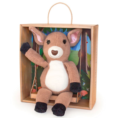 Apple Park Woodland Pals Plush - Fawn