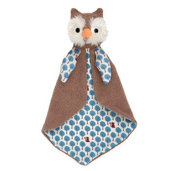 Apple Park Patterned Blankie - Owl