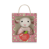 Apple Park Patterned Rattle - Lamby