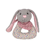 Apple Park Patterned Rattle - Bunny