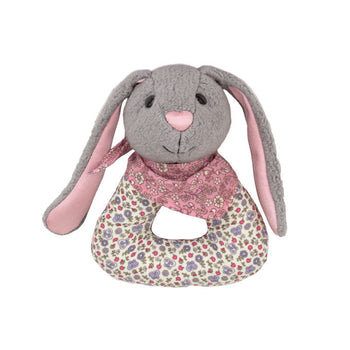 Apple Park Patterned Rattle - Bunny