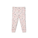 Apple Park Organic Cotton Pajamas - Pink Moon & Stars