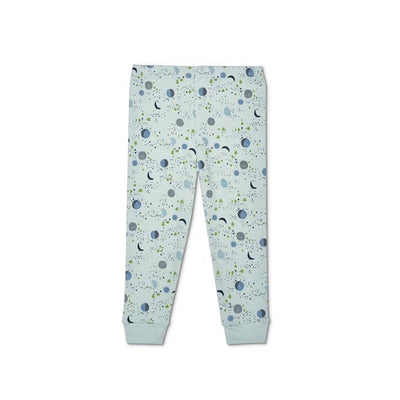 Apple Park Pajamas - Mint Moon & Stars