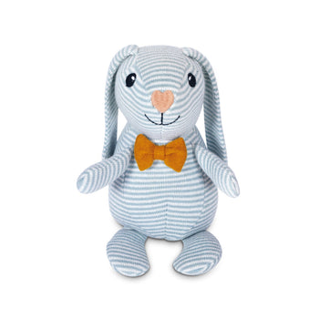 Apple Park Knit Patterned Bunny Plush - Dapper Bunny