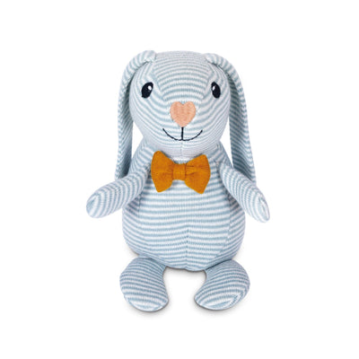 Apple Park Knit Patterned Bunny Plush - Dapper Bunny