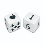 Apple Park Fuzzy Dice Soft Block Set