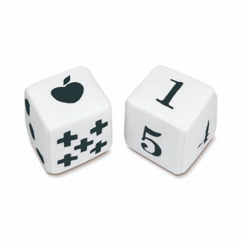 Apple Park Fuzzy Dice Soft Block Set
