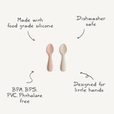 Mushie Toddler Starter Spoons