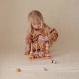 Wooden Shape Sorting Stacker