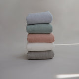 Mushie Organic Cotton Hooded Baby Towel – Soft & Absorbent Bath Towel