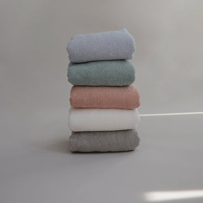 Mushie Organic Cotton Hooded Baby Towel – Soft & Absorbent Bath Towel