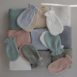 Mushie Organic Cotton Hooded Baby Towel – Soft & Absorbent Bath Towel