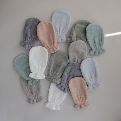 Organic Cotton Baby Bath Mitt – Soft & Absorbent Wash Mitt